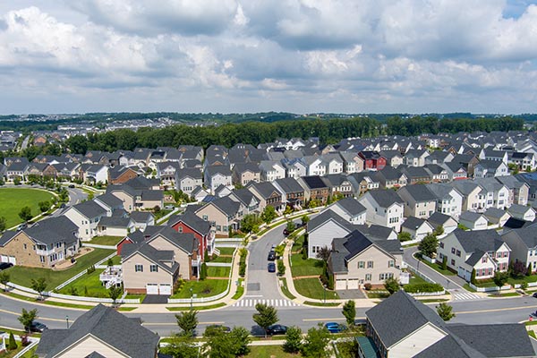 Neighborhood in Clarksburg, MD