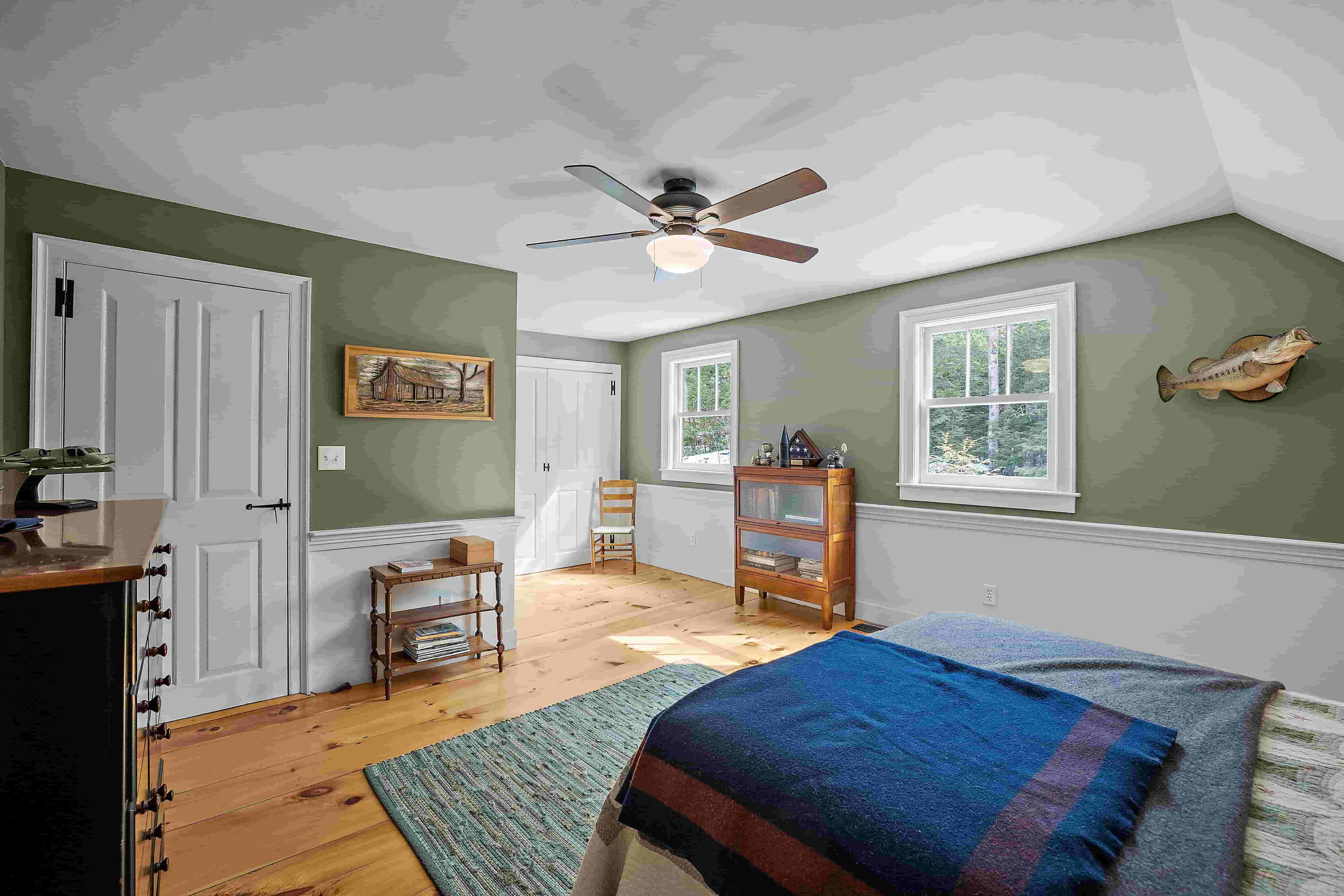 Ceiling fan installation