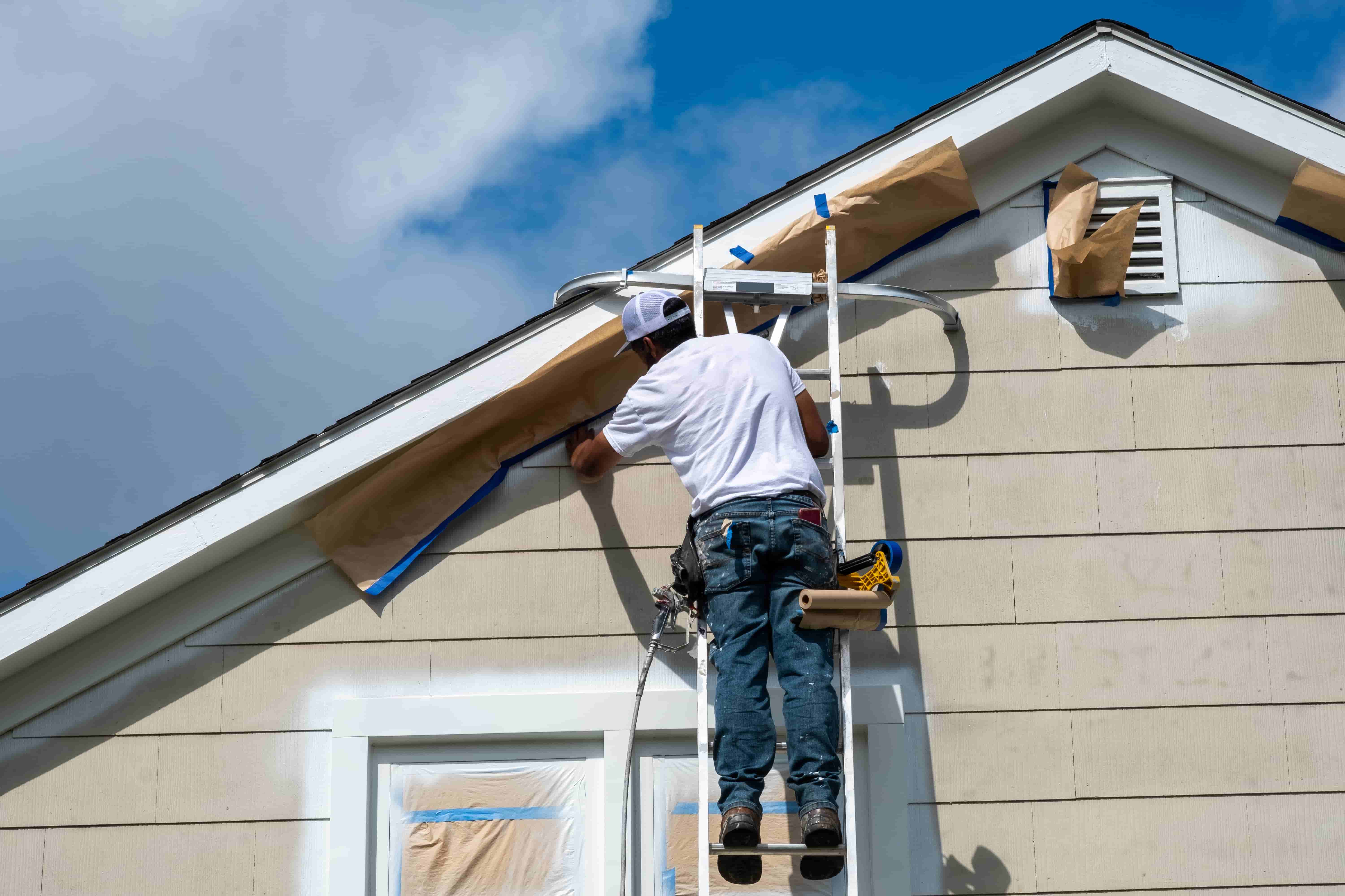 Exterior house painting