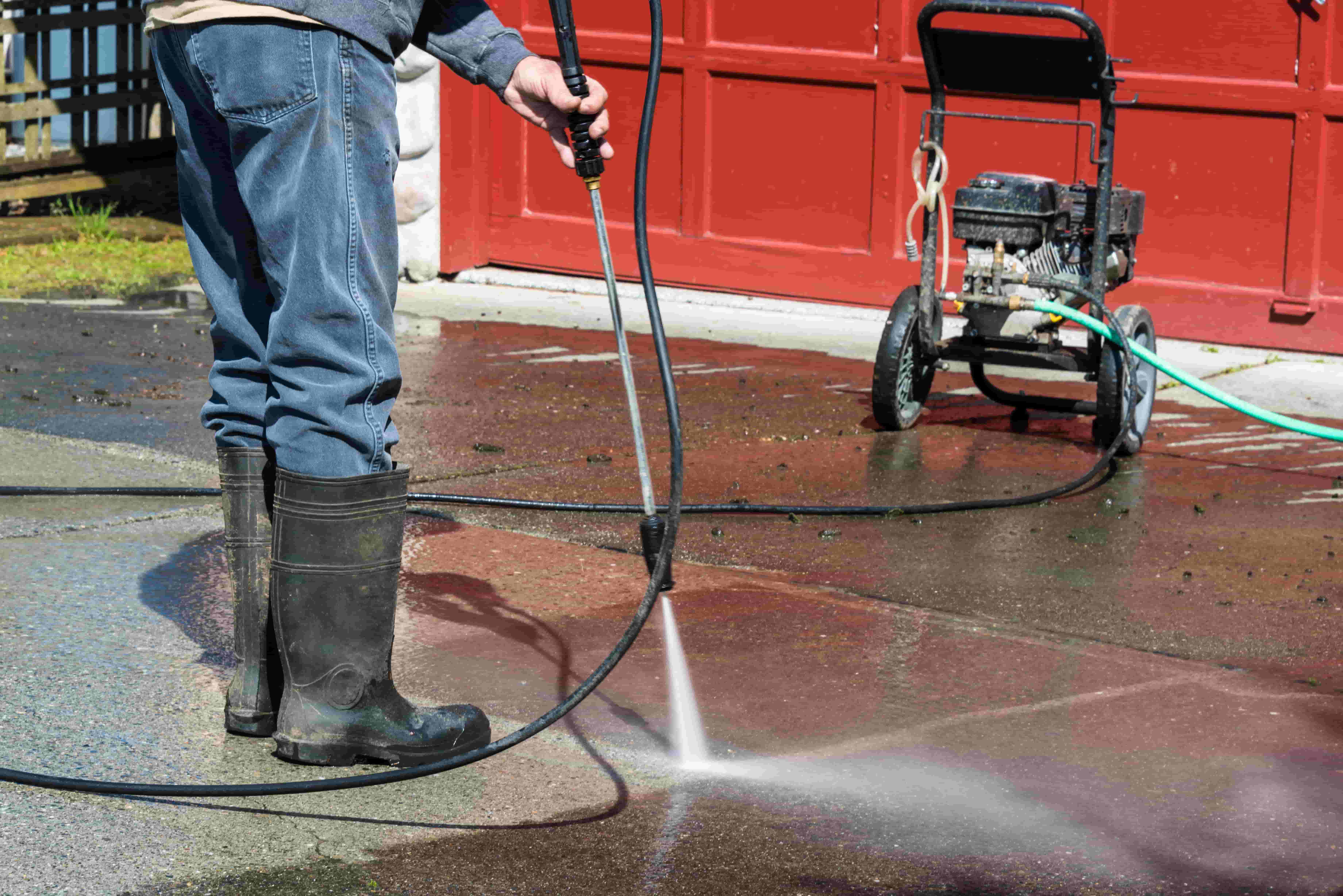 Driveway cleaning
